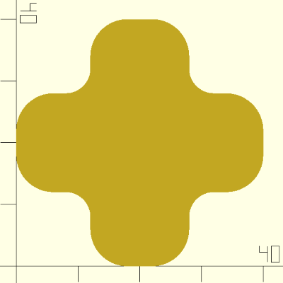 alle Ecken sind eingerundet